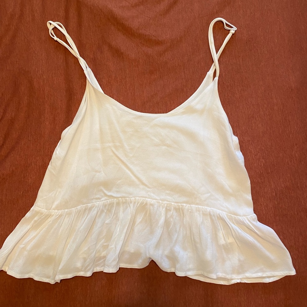 cream tank